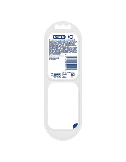 iO Ultimate Clean Replacement Brush Heads - White, 4 Pack