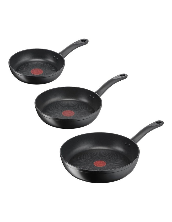 Sensation Force Induction Non-Stick 7pc Set in Black