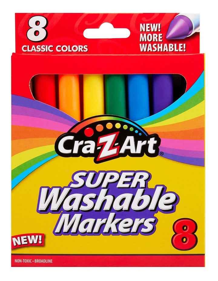 Bold Colour Markers 8 Pack