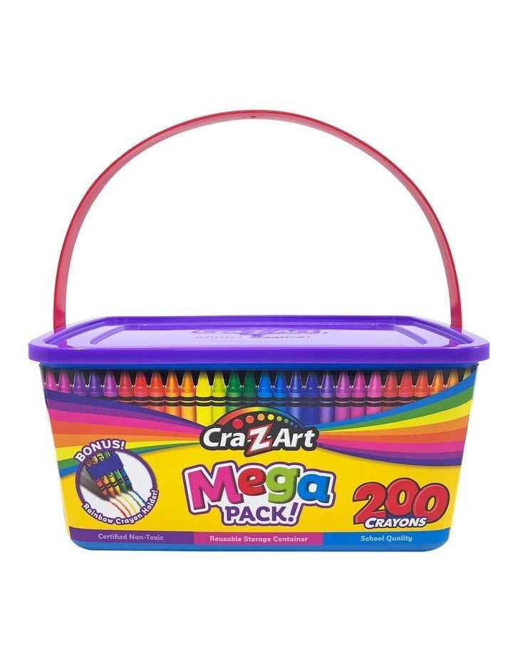 Mega Crayon Pack - 200 Pieces