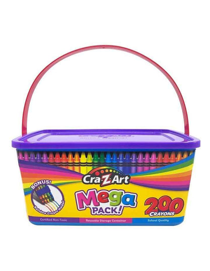 Mega Crayon Pack - 200 Pieces