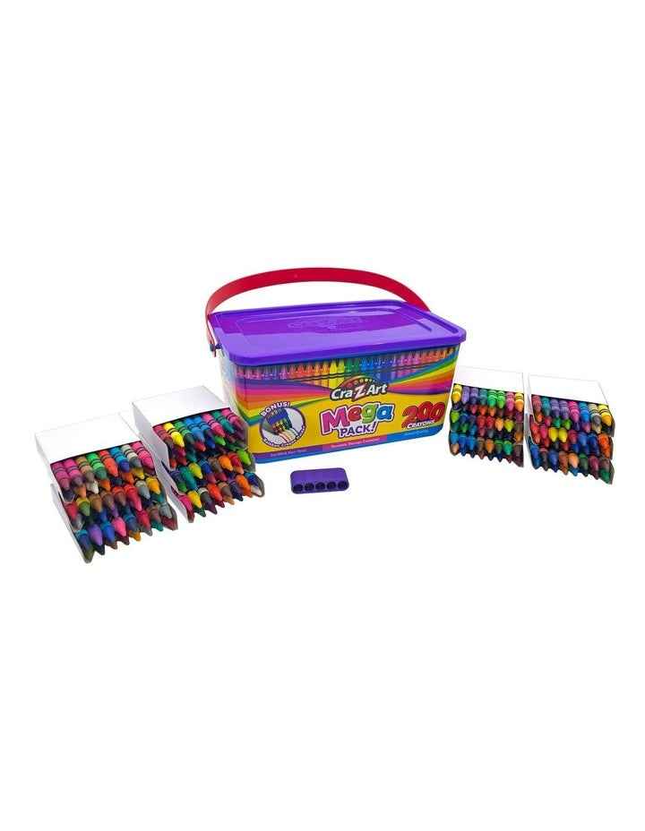 Mega Crayon Pack - 200 Pieces