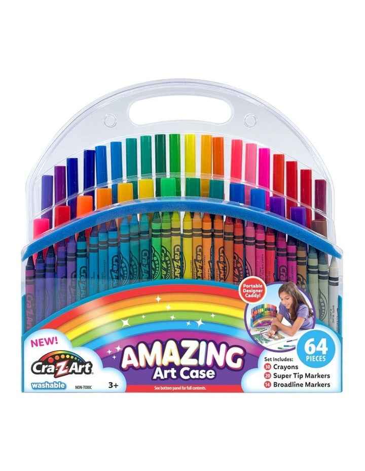 Amazing Art Case 64 Piece
