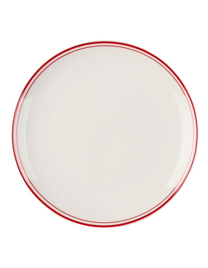 Archie Dinner Set 12 Pieces in Red