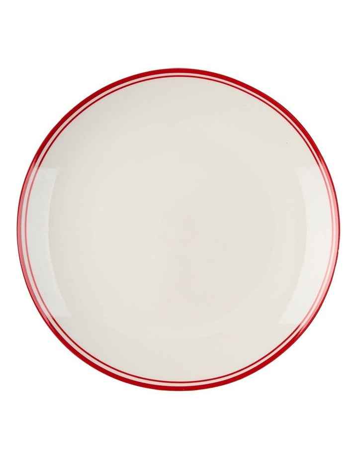 Archie Dinner Set 12 Pieces in Red