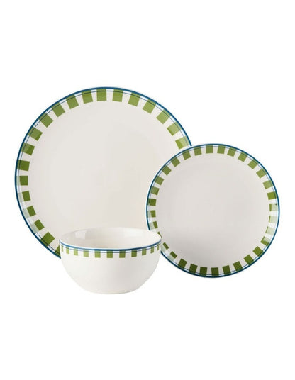 Winnie Dinner Set 12 Pieces in Blue/Green