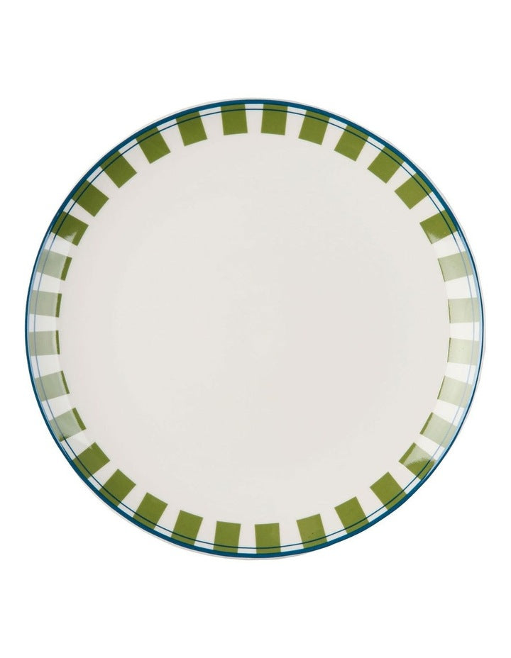 Winnie Dinner Set 12 Pieces in Blue/Green