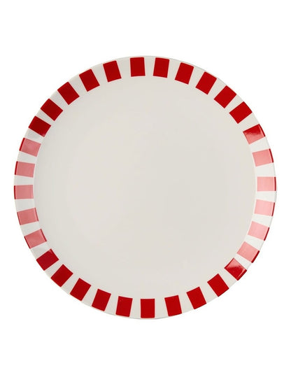 Winnie Dinner Set 12 Pieces in Red/White