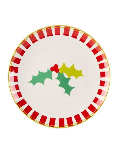 Jollie Plate Set 16 Pieces in Red
