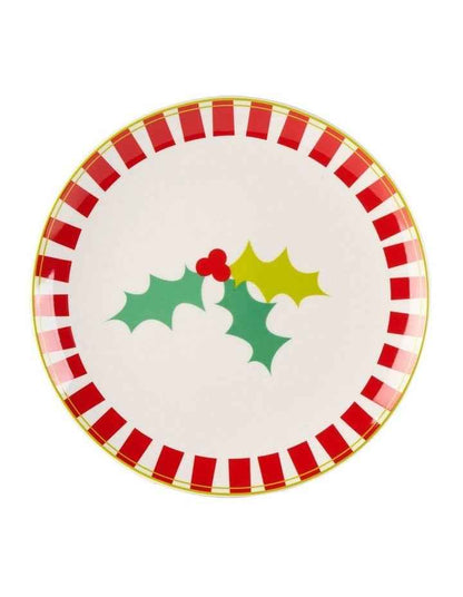 Jollie Plate Set 8 Pieces in Red