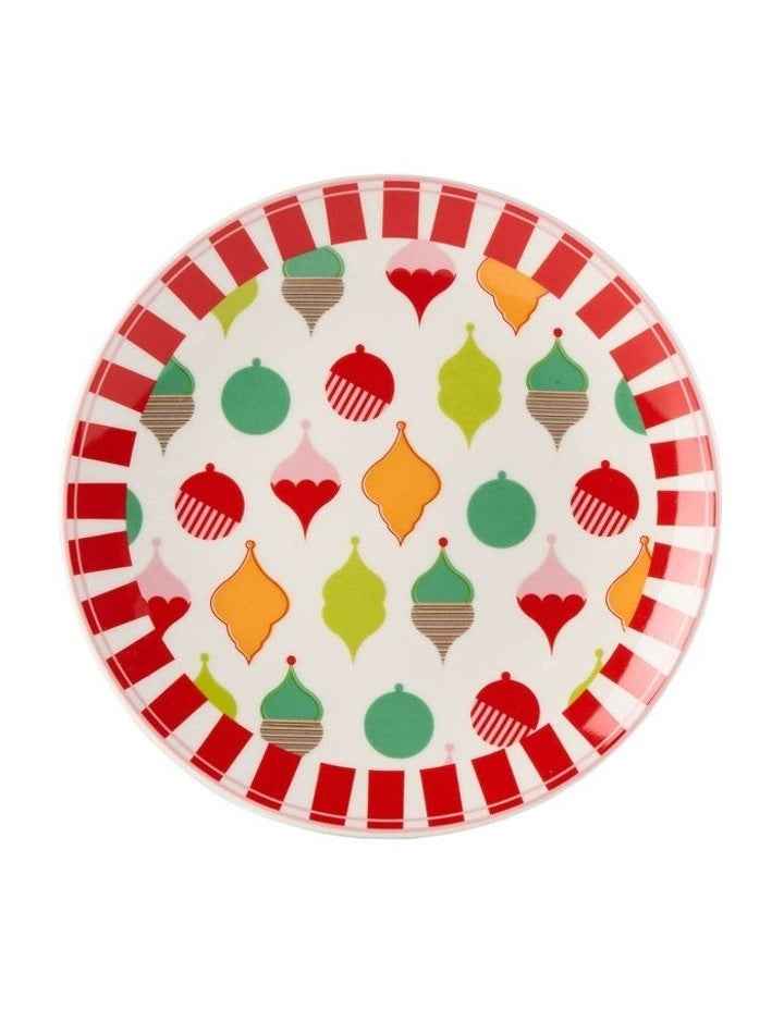 Jollie Plate Set 8 Pieces in Red