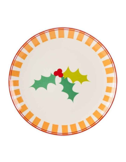 Jollie Plate Set 16 Piece in Yellow