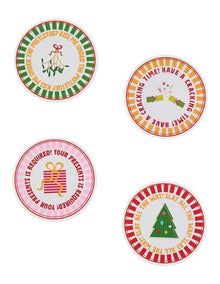 Jollie Coasters 4 Pack in Multi