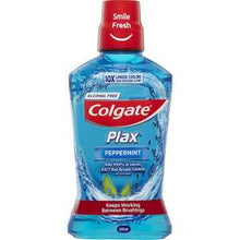 Colgate Mouthwash Peppermint Alcohol Free - Plax 500mL
