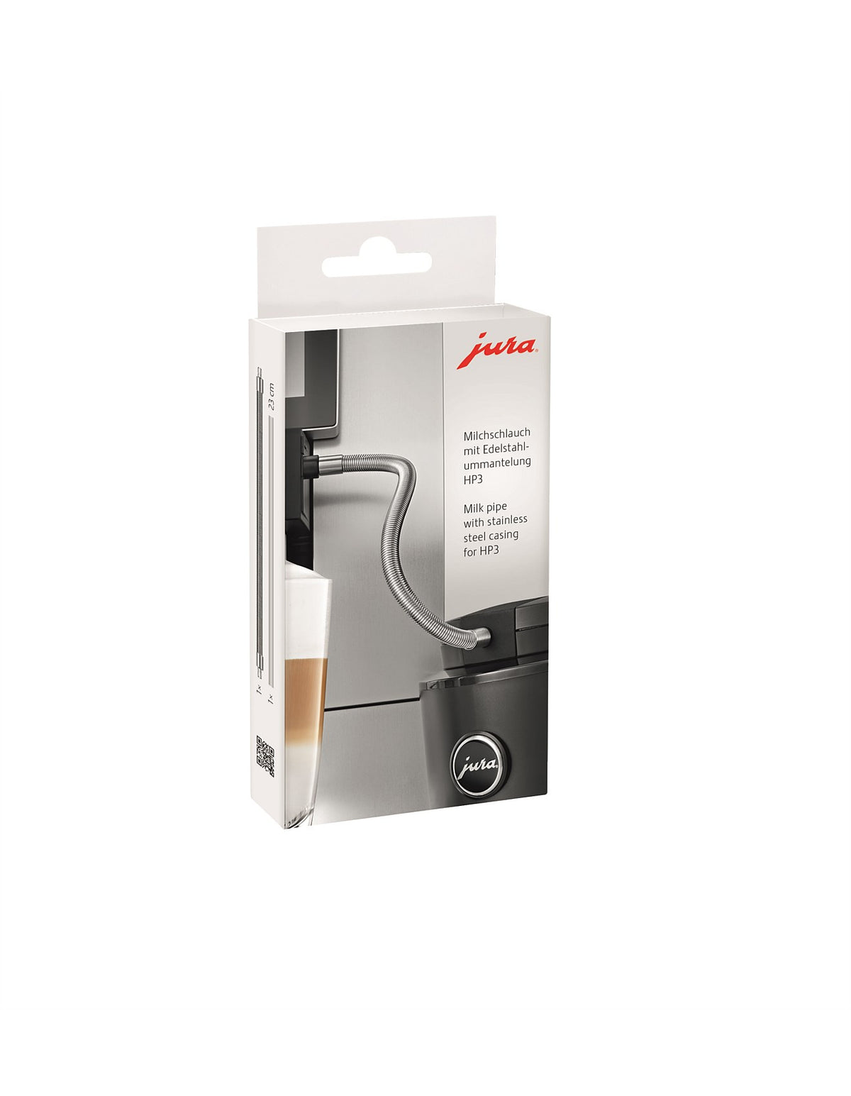 HP3 Milk Pipe with Stainless Steel Casing