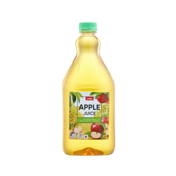 COLES JUICE:APPLE:.:2 LITRE