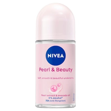 Nivea Pink Pearl & Beauty Roll On Deodorant 50mL
