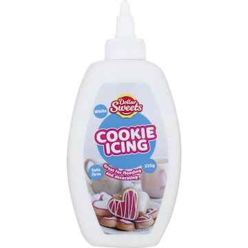 Dollar Sweets Cookie Icing White 225g