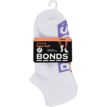 Bonds Womens Socks Low Cut Size 3-8 Assorted 3 Pack