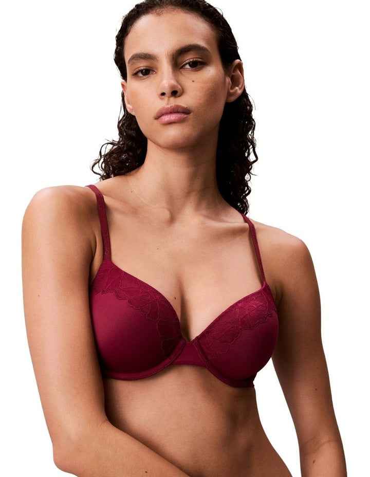 Perfectly Fit Lace Lightly Lined Perfect Coverage in Pink