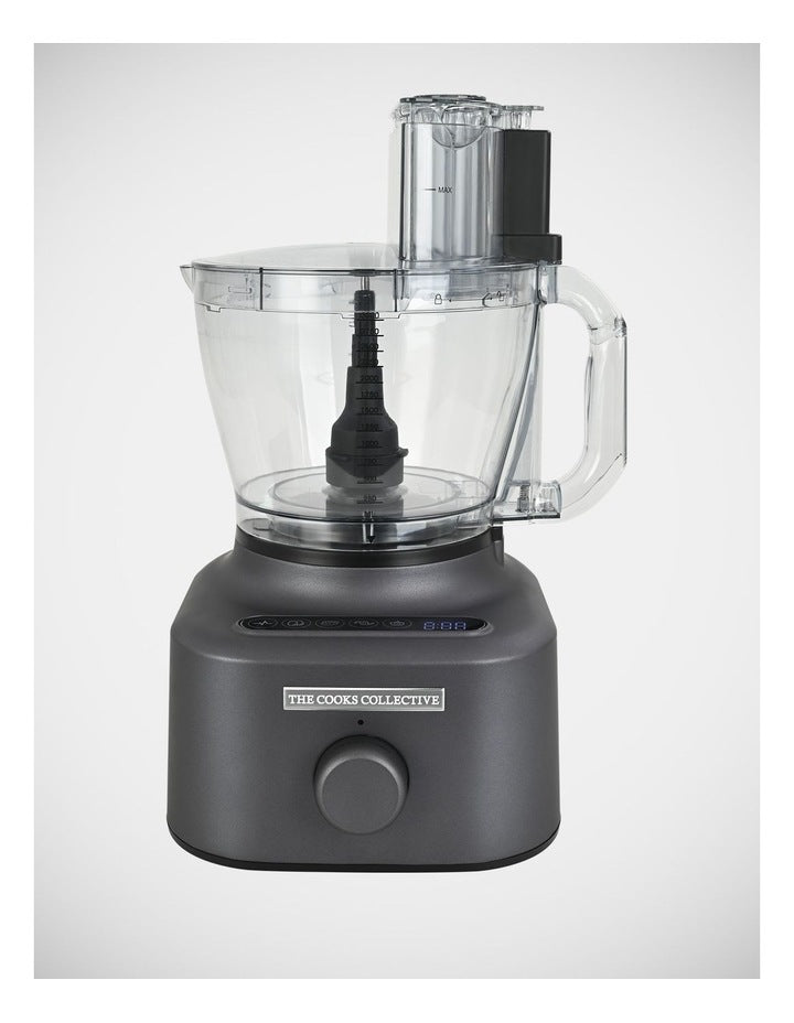 Precision Blade Food Processor and Accessories CFP368 in Grey