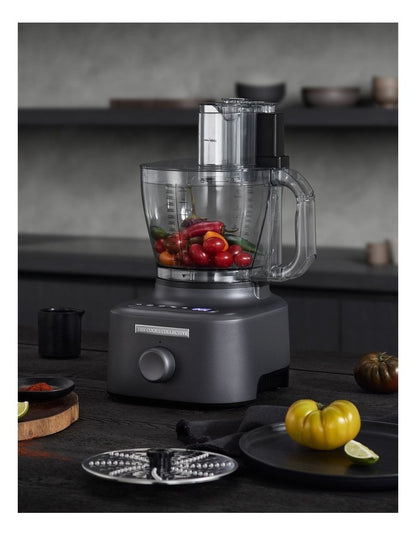 Precision Blade Food Processor and Accessories CFP368 in Grey