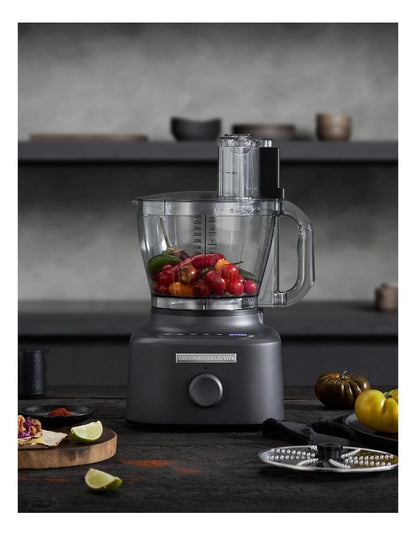 Precision Blade Food Processor and Accessories CFP368 in Grey