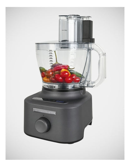 Precision Blade Food Processor and Accessories CFP368 in Grey