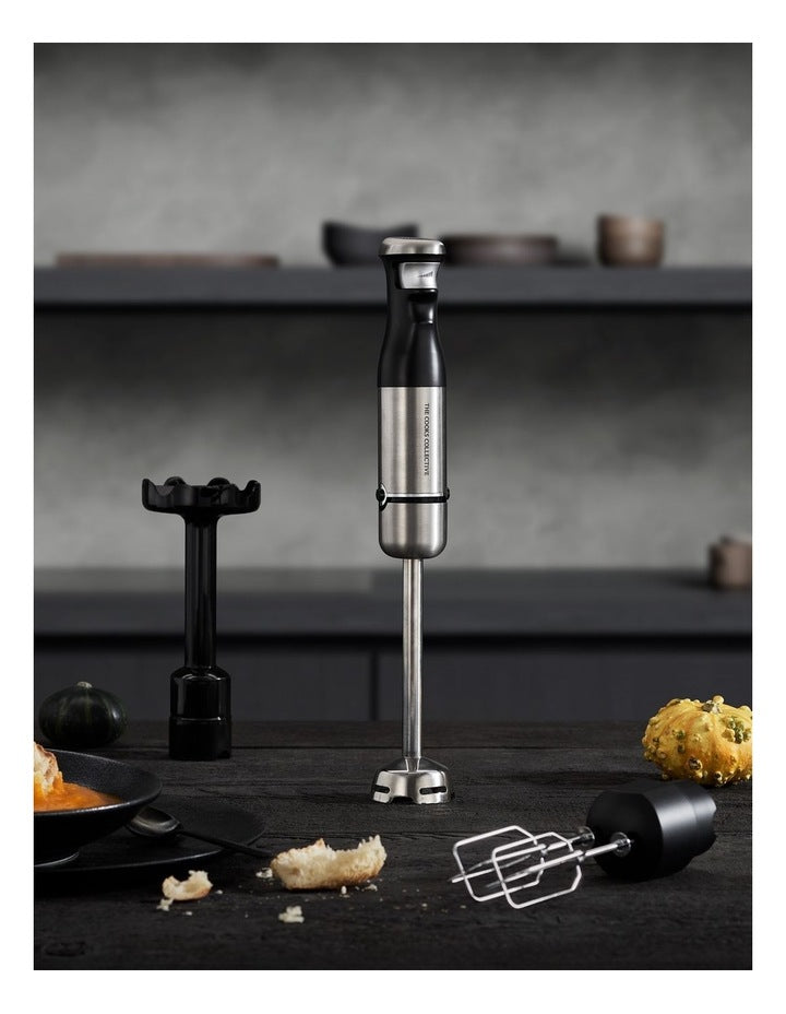 Immersion Stick Mixer Set in Silver CSMS371