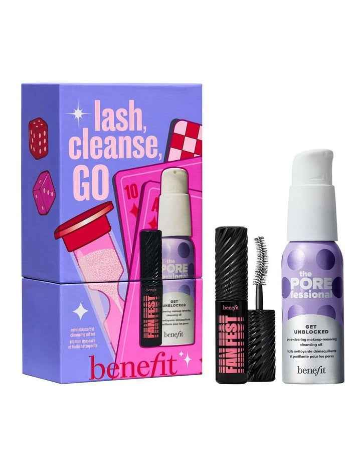 Lash, Cleanse, GO Mini Mascara & Cleansing Oil Set