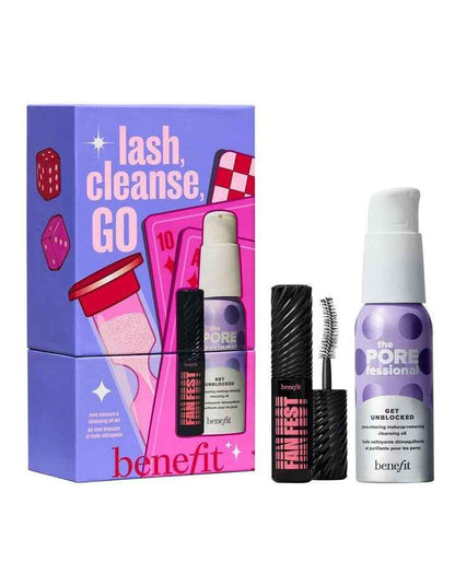 Lash, Cleanse, GO Mini Mascara & Cleansing Oil Set