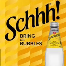 Schweppes Zero Sugar Mixers Indian Tonic Water Bottles Multipack 300ml x 4 Pack
