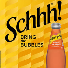 Schweppes Lemon Lime Bitters Soft Drink Mixers Glass Bottle Multipack 300ml x 4 Pack