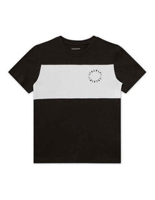Colour Block Graphic Short Sleeve Shirt