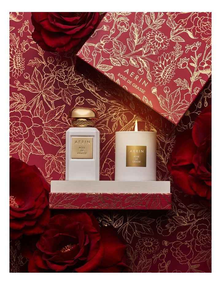 Rose De Grasse Parfum And Candle Holiday Set Of 2 Pieces