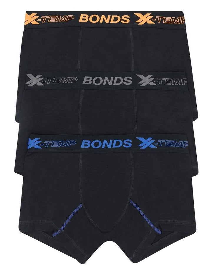 X-Temp Trunk 3 Pack in Black