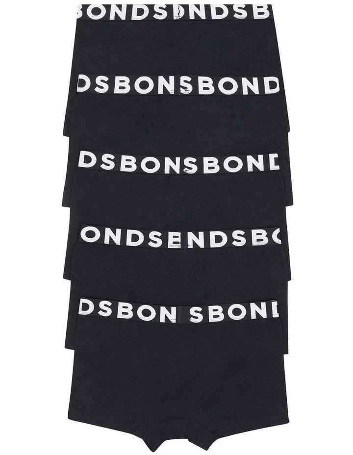 Classic Trunk 5 Pack in Black