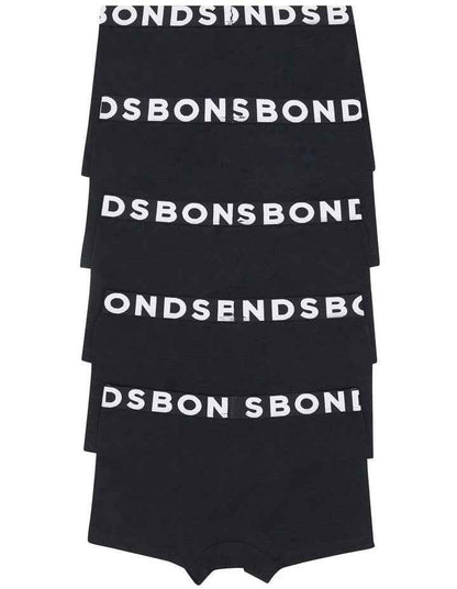Classic Trunk 5 Pack in Black