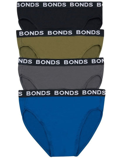 Hipster Brief 4 Pack in Assorted