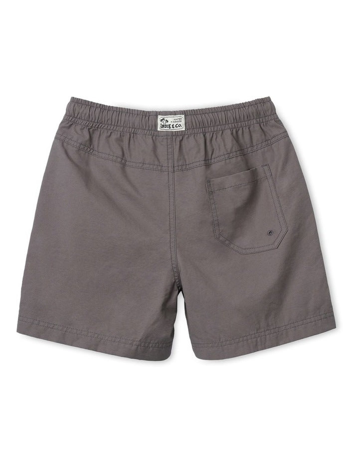 All Day Swim Trunk Shark (3-7 Years) in Grey