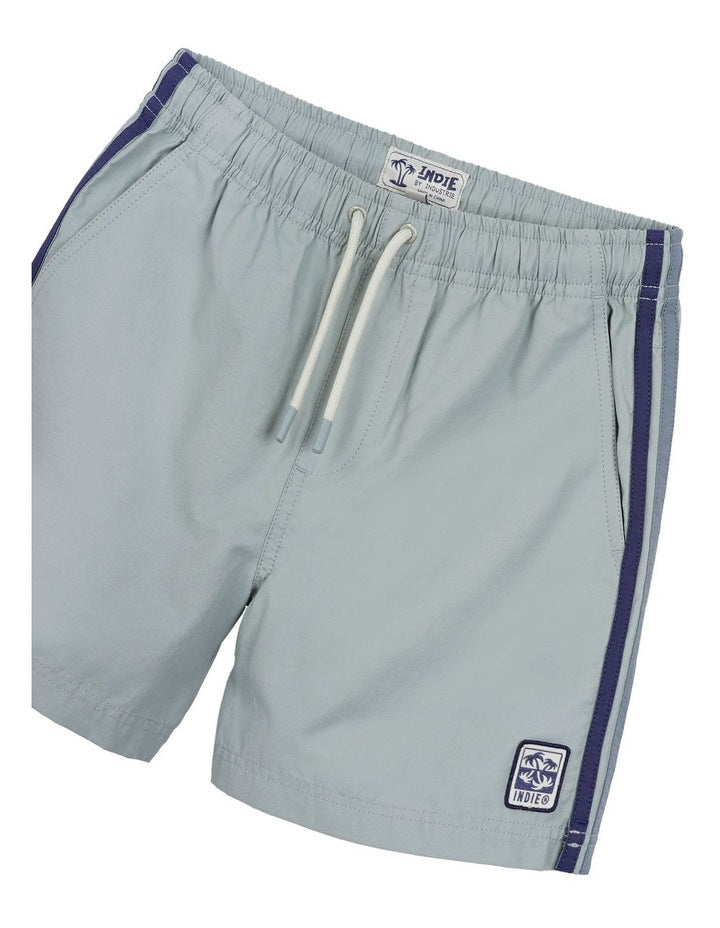 The All Day Stripe Swim Trunk (3-7 Years) in Meadow
