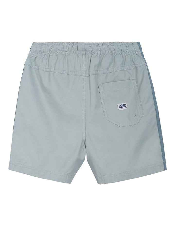 The All Day Stripe Swim Trunk (3-7 Years) in Meadow