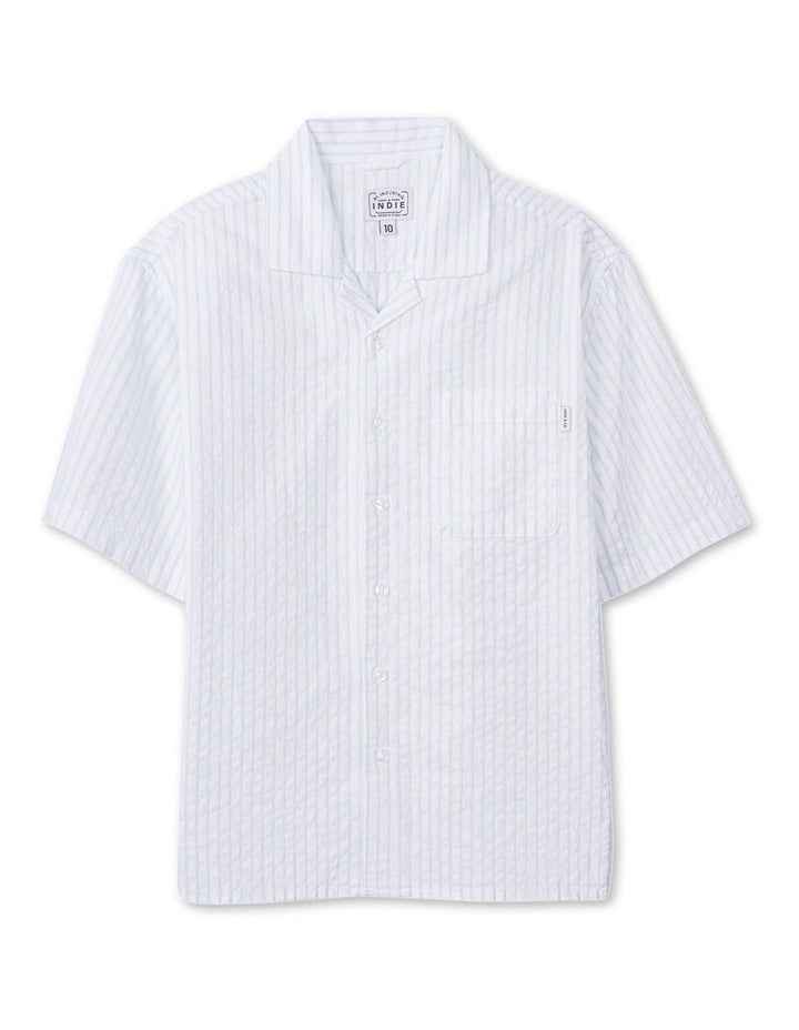 The Portugal Short Sleeve Shirt (8-16 Years) in White