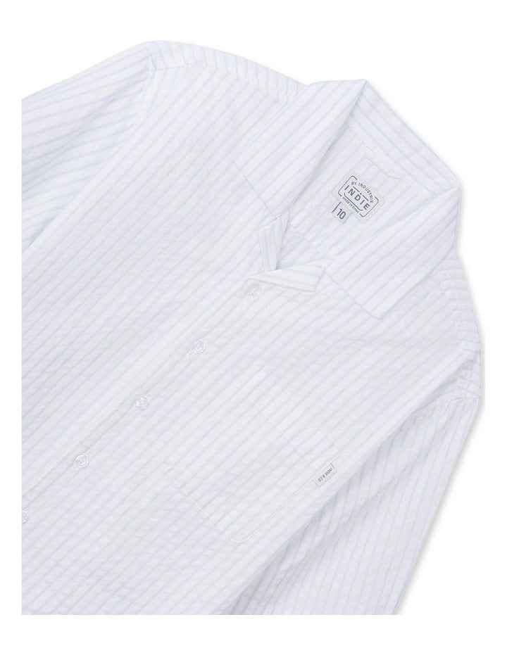 The Portugal Short Sleeve Shirt (8-16 Years) in White