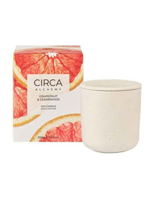 Alchemy Grapefruit And Cedarwood Soy Candle 300g