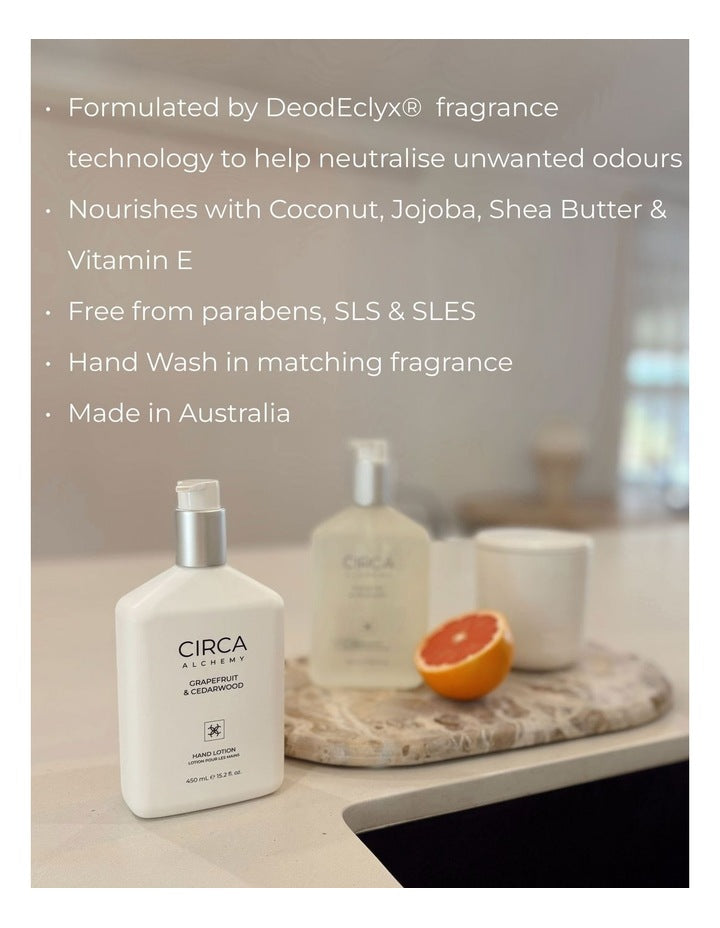Alchemy Grapefruit And Cedarwood Hand Lotion 450ml