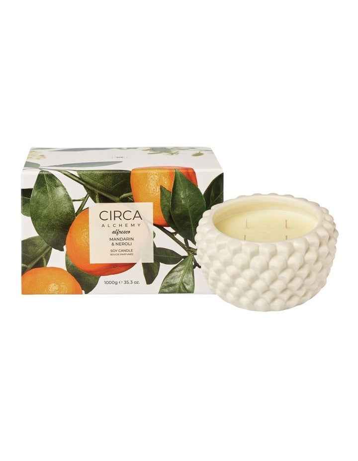Alchemy Mandarin And Neroli Soy Candle 1000g
