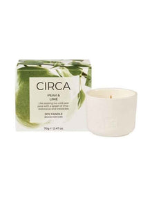 Pear And Lime Soy Candle 70g