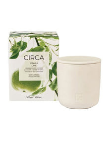 Pear And Lime Soy Candle 300g