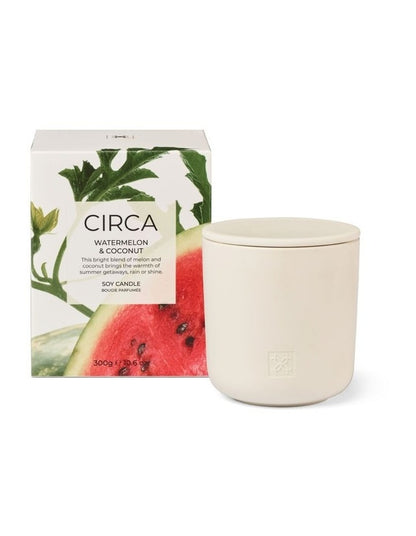Watermelon And Coconut Soy Candle 300g